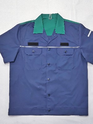 夏季工廠短袖工作服定制防靜電耐磨工裝定制透氣工作服定制