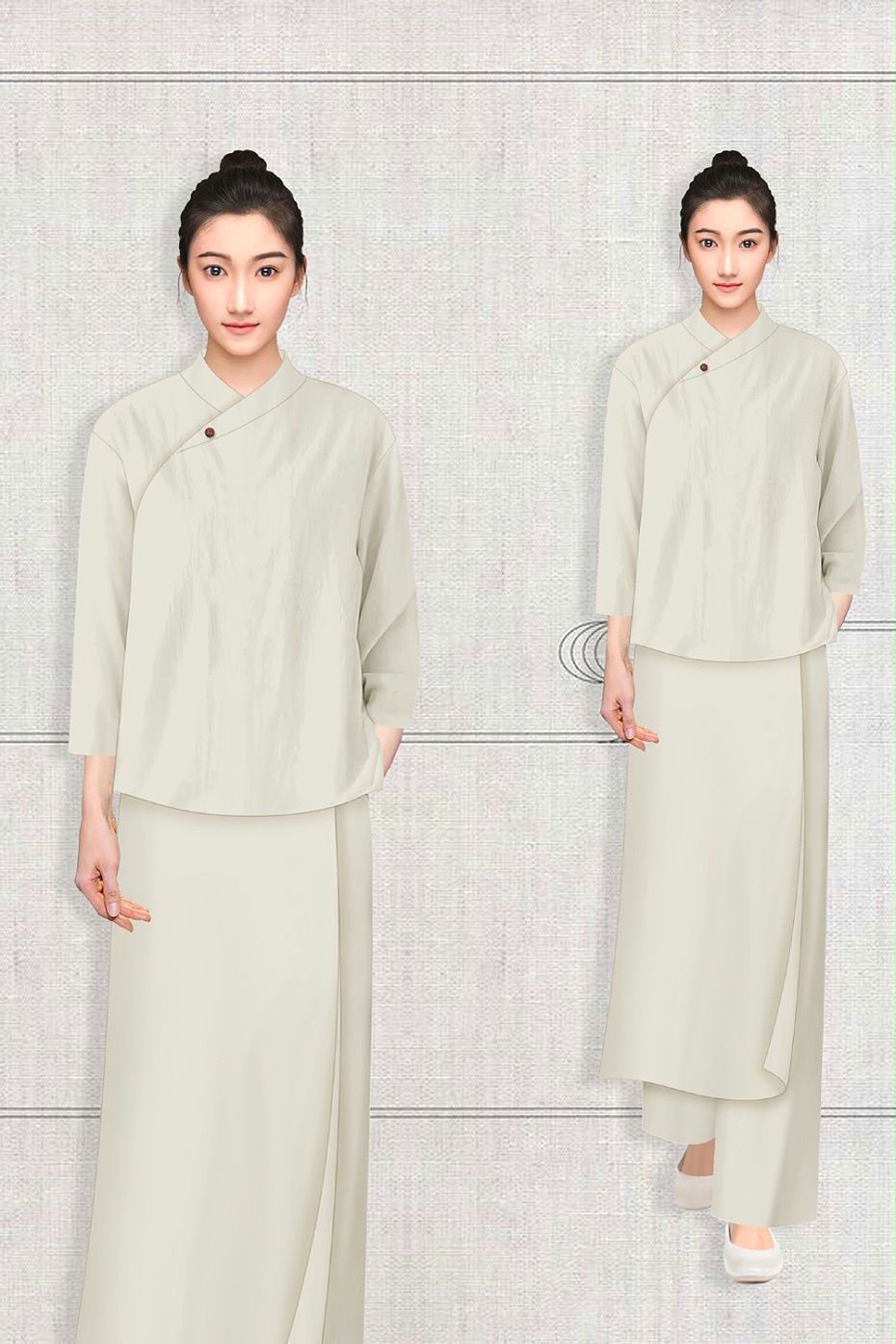 酒店員工工作服定制
