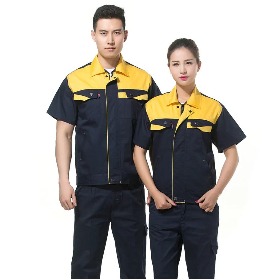 短袖工作服定制