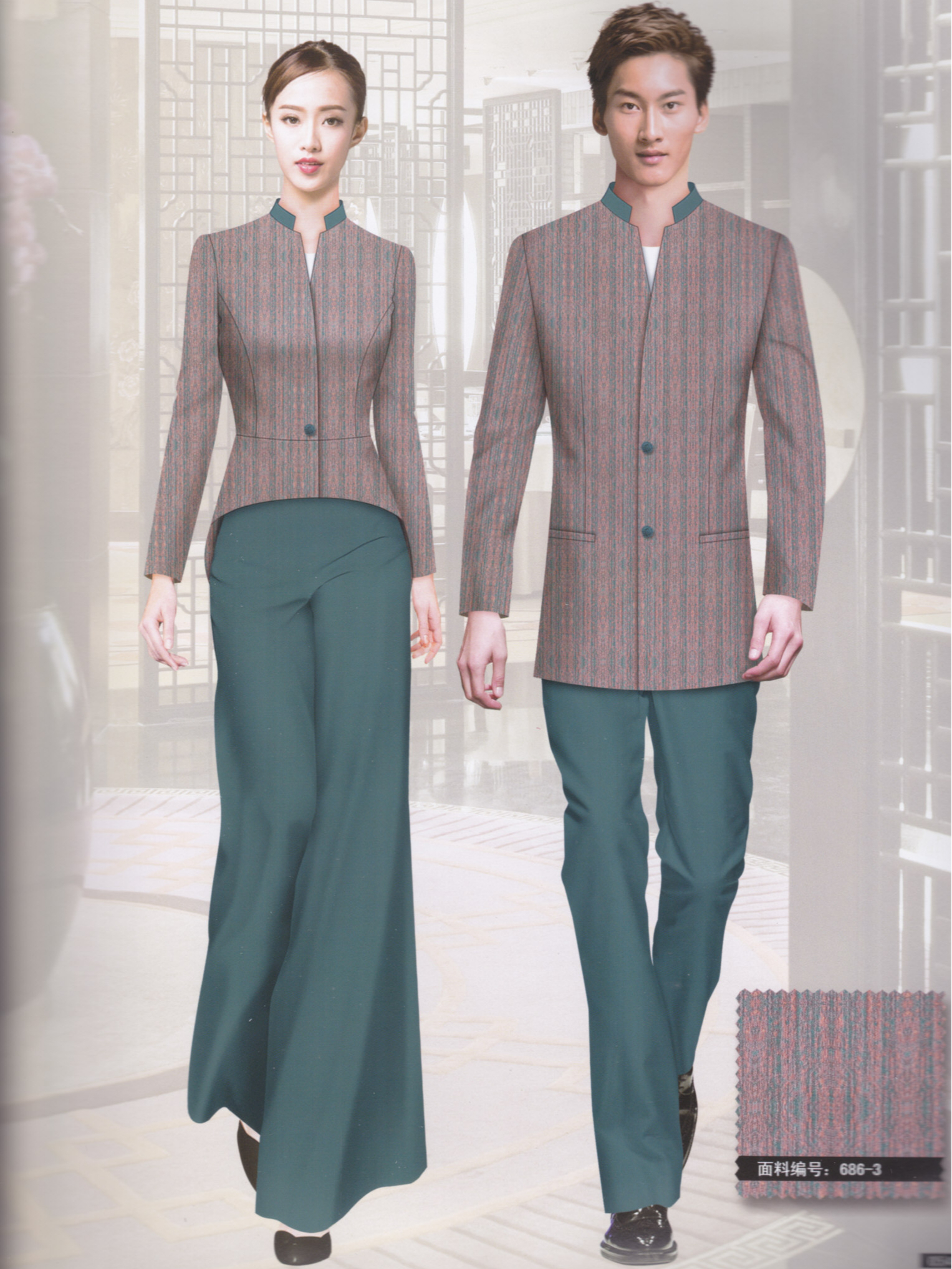 夢(mèng)憶江南系列酒店制服