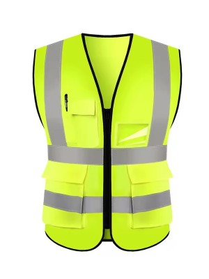 施工高能見度工作反光服定制信號安全設(shè)備反光背心定制